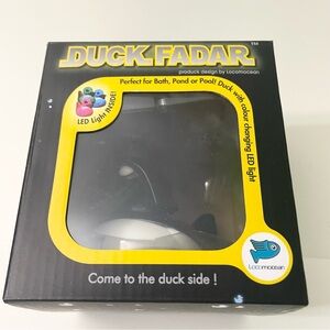 Locomocean Duck Fadar Star Wars Parody Duck LED Light Up Bath Toy